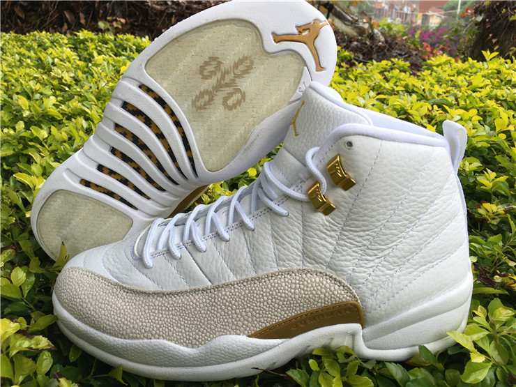 Super Max Perfect Air Jordan 12 OVO White