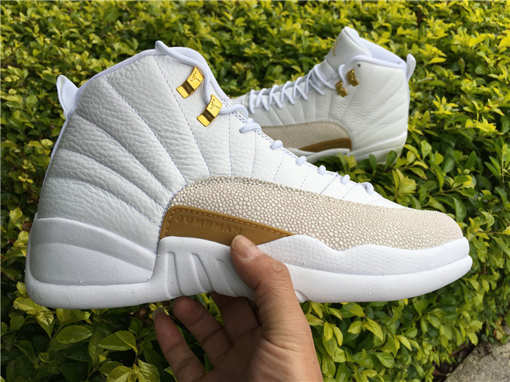 Super Max Perfect Air Jordan 12 OVO White