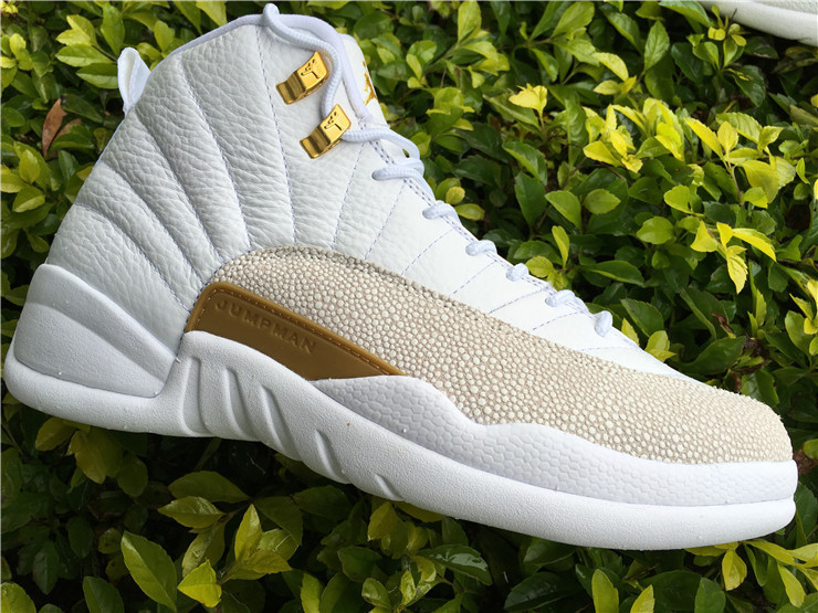 Super Max Perfect Air Jordan 12 OVO White