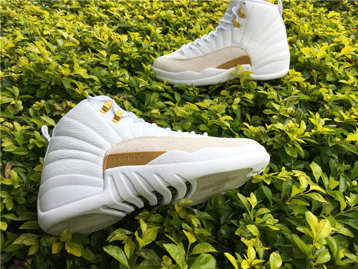 Super Max Perfect Air Jordan 12 OVO White