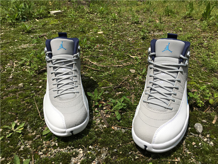 Super Max Perfect Air Jordan 12 Wolf Grey