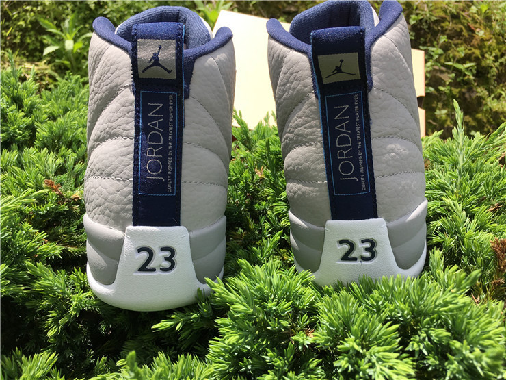 Super Max Perfect Air Jordan 12 Wolf Grey