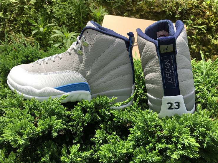 Super Max Perfect Air Jordan 12 Wolf Grey