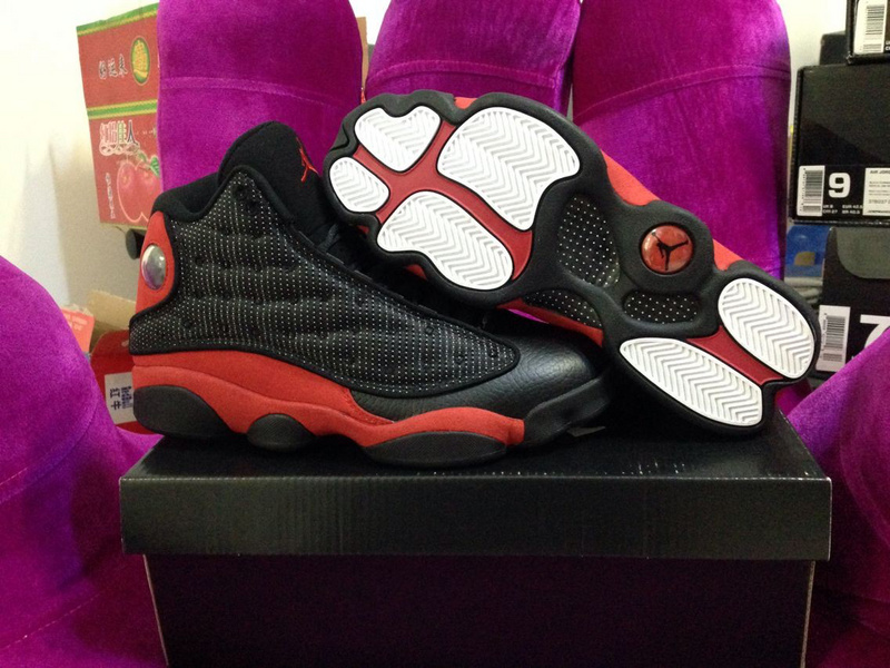 Super Max Perfect Air Jordan 13 Bred(with original carbon fiber)