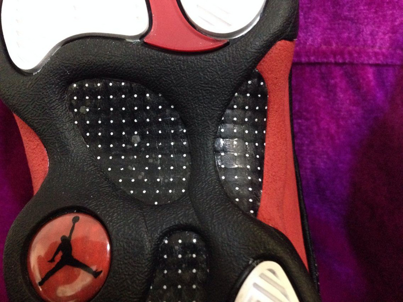 Super Max Perfect Air Jordan 13 Bred(with original carbon fiber)