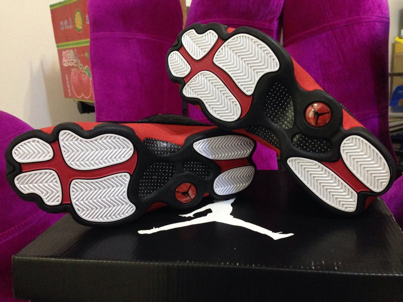 Super Max Perfect Air Jordan 13 Bred(with original carbon fiber)