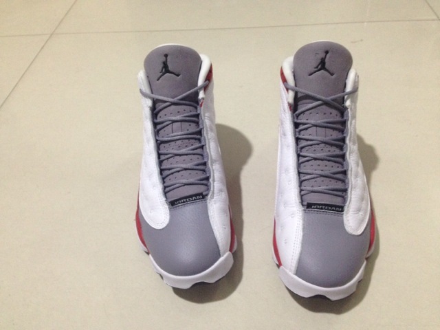 Super Max Perfect Air Jordan 13 Grey Toe