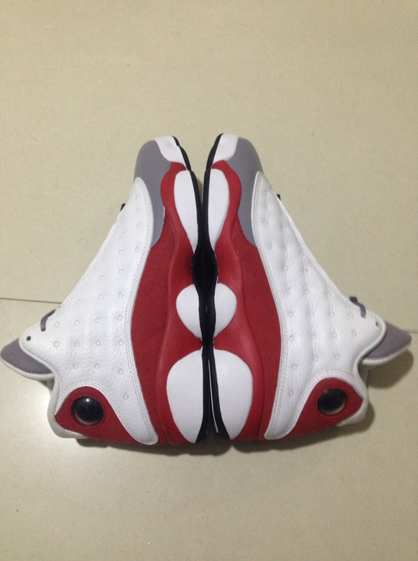 Super Max Perfect Air Jordan 13 Grey Toe