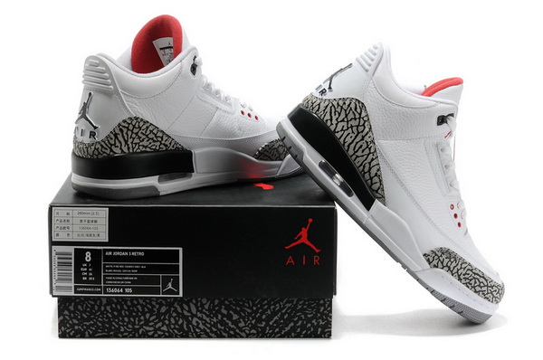 Super Max Perfect Air Jordan 3 White Cement