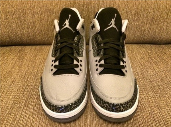 Super Max Perfect Air Jordan 3 Wolf Grey