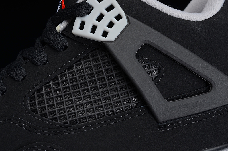 Super Max Perfect Air Jordan 4 Black Cement