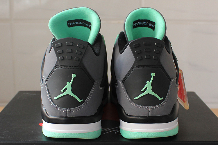 Super Max Perfect Air Jordan 4 Green Glow