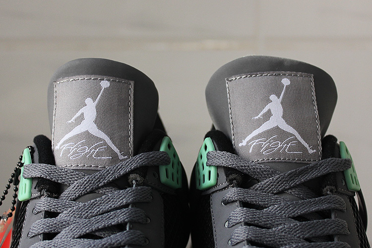 Super Max Perfect Air Jordan 4 Green Glow