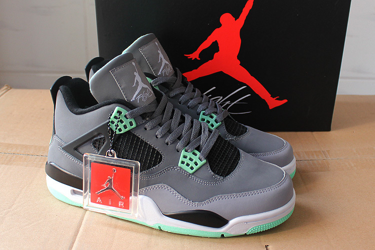 Super Max Perfect Air Jordan 4 Green Glow