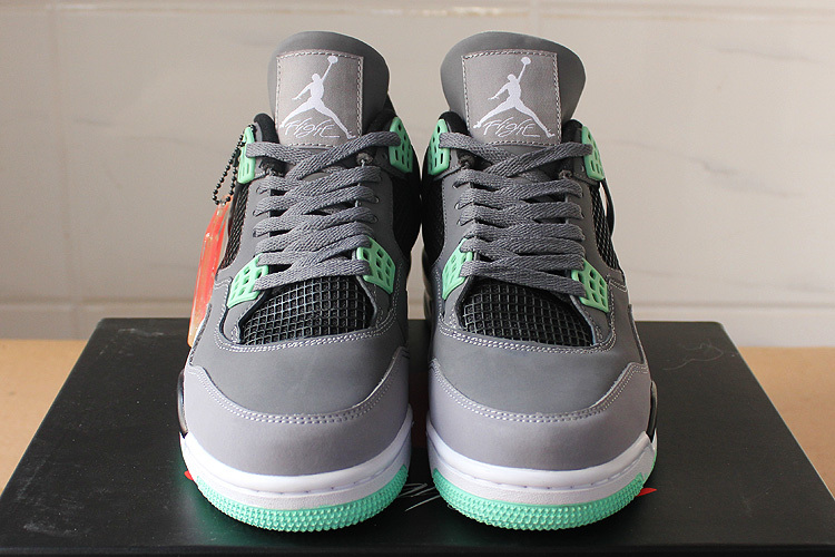 Super Max Perfect Air Jordan 4 Green Glow