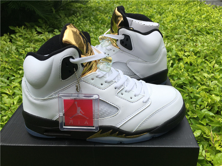 Super Max Perfect Air Jordan 5 Olympic