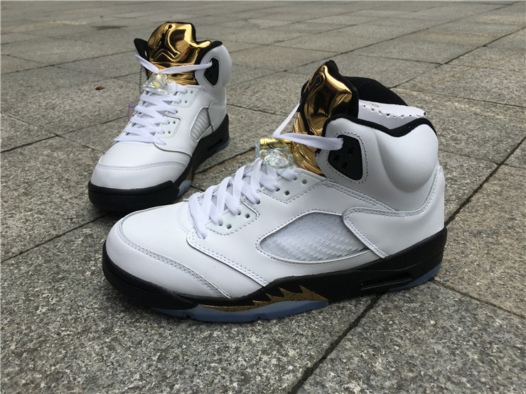 Super Max Perfect Air Jordan 5 Olympic