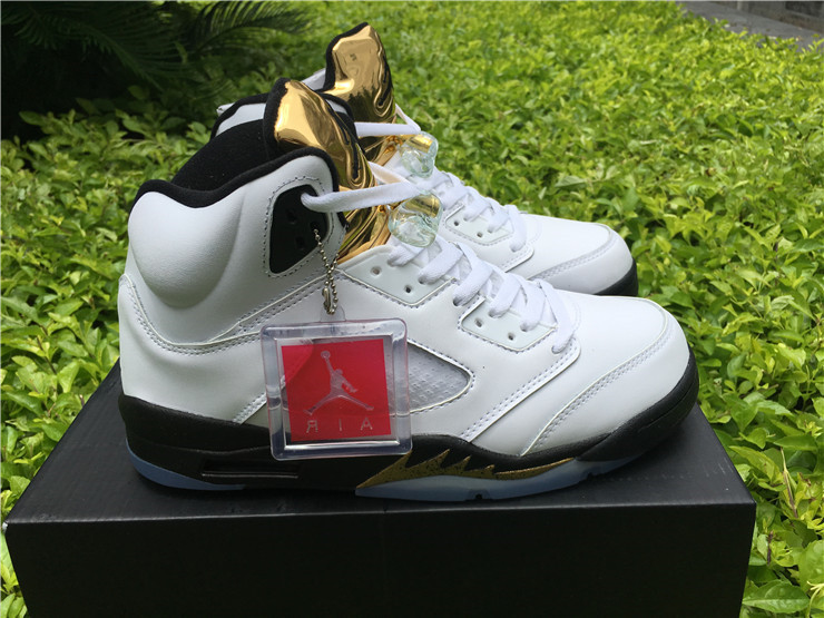 Super Max Perfect Air Jordan 5 Olympic