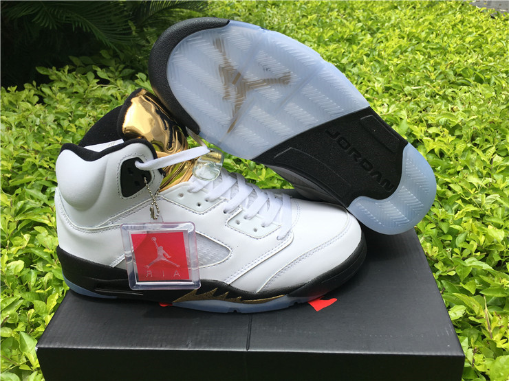 Super Max Perfect Air Jordan 5 Olympic