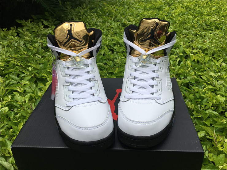 Super Max Perfect Air Jordan 5 Olympic