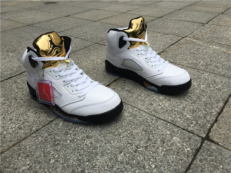 Super Max Perfect Air Jordan 5 Olympic