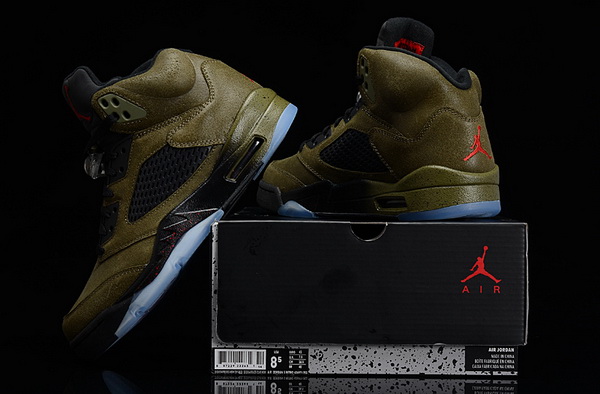 Super Max Perfect Air Jordan 5 Retro Fear Pack