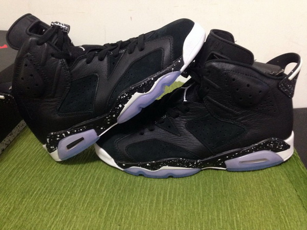 Super Max Perfect Air Jordan 6 Black Oreo