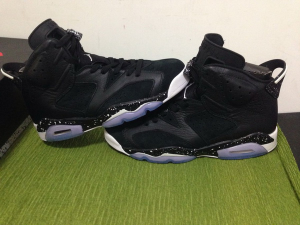 Super Max Perfect Air Jordan 6 Black Oreo