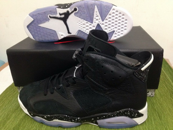 Super Max Perfect Air Jordan 6 Black Oreo