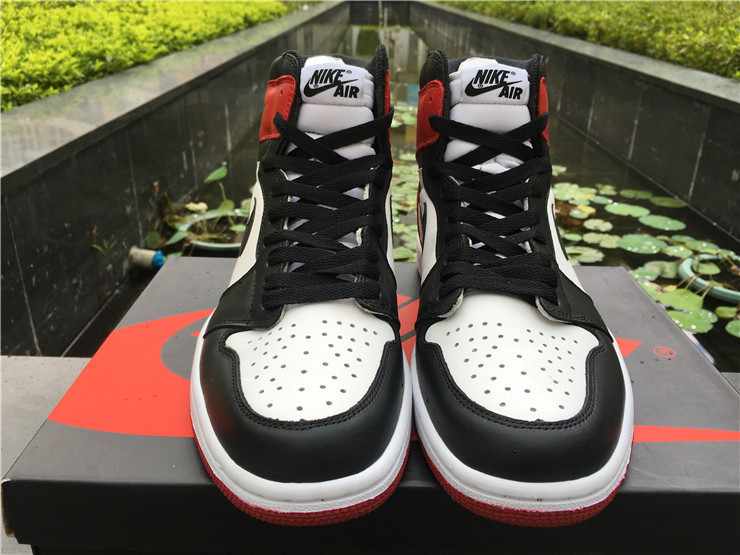 Super Max Perfect Jordan 1 Black Toe 2016