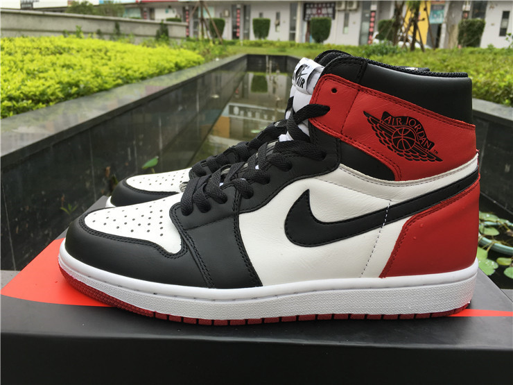 Super Max Perfect Jordan 1 Black Toe 2016