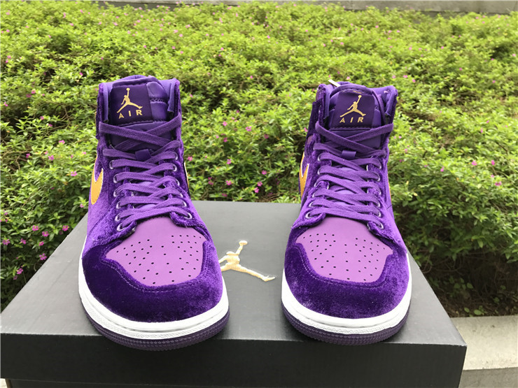 Super Max Perfect Jordan 1 Purple velvet