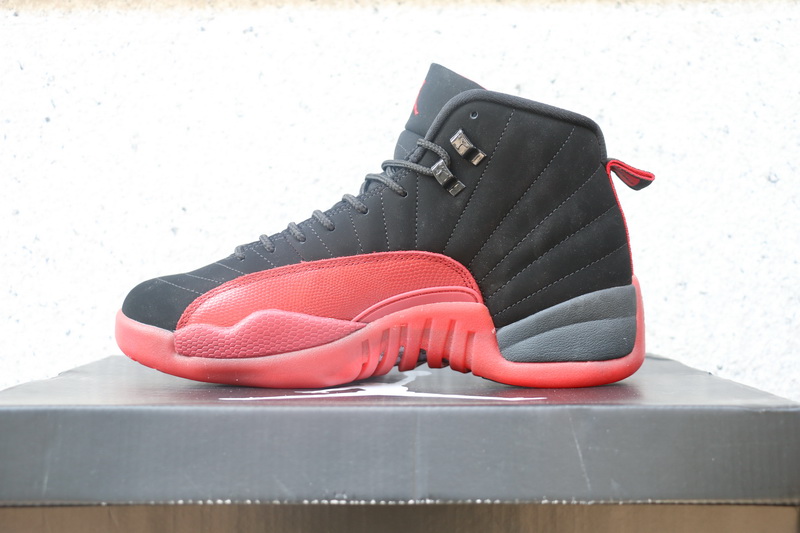 Super Max Perfect Jordan 12 Flu Game(with original carbon fiber)