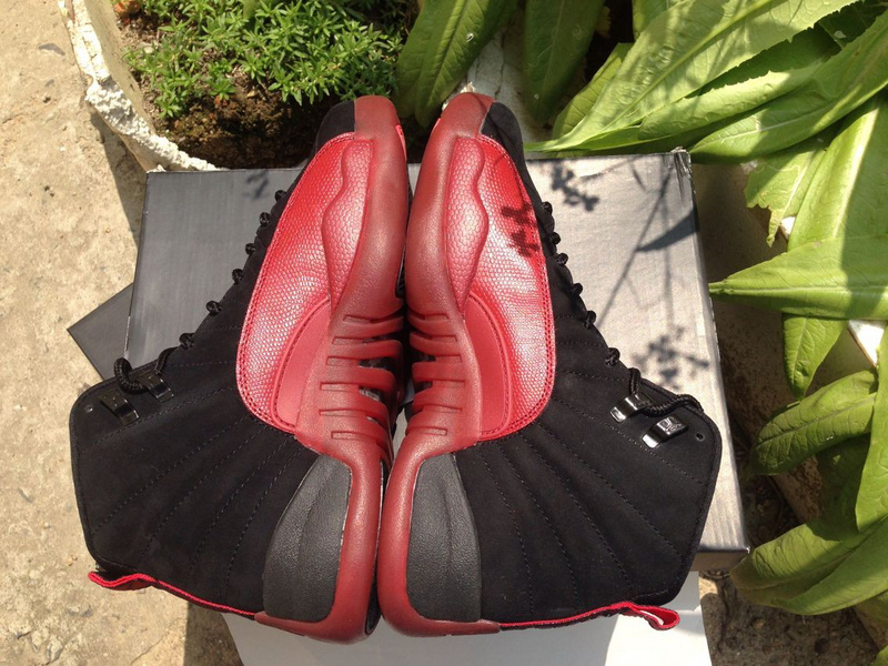 Super Max Perfect Jordan 12 Flu Game(with original carbon fiber)