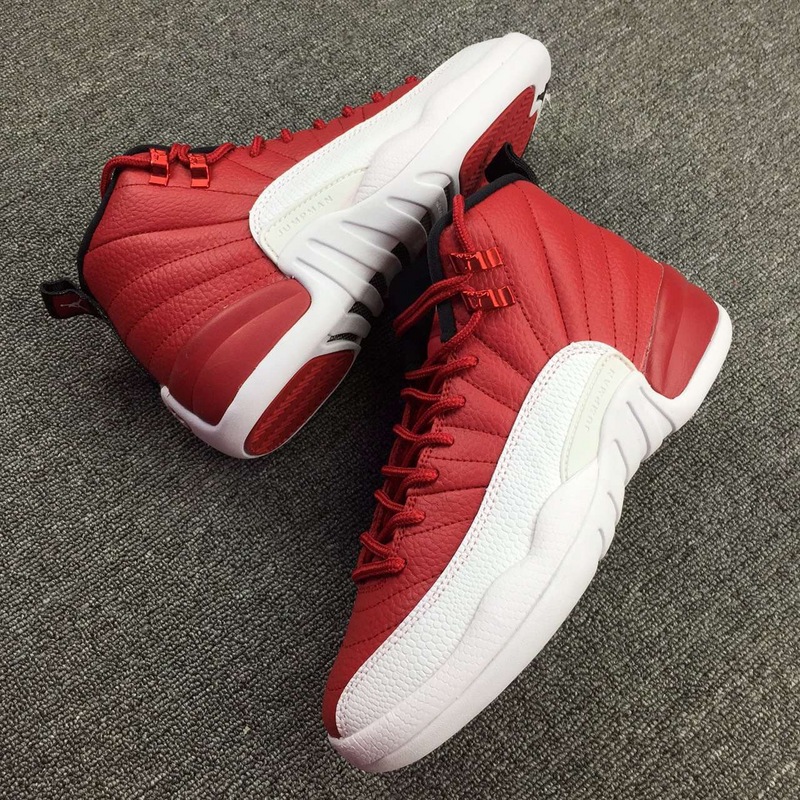 Super Max Perfect Jordan 12 Gym Red GS shoes