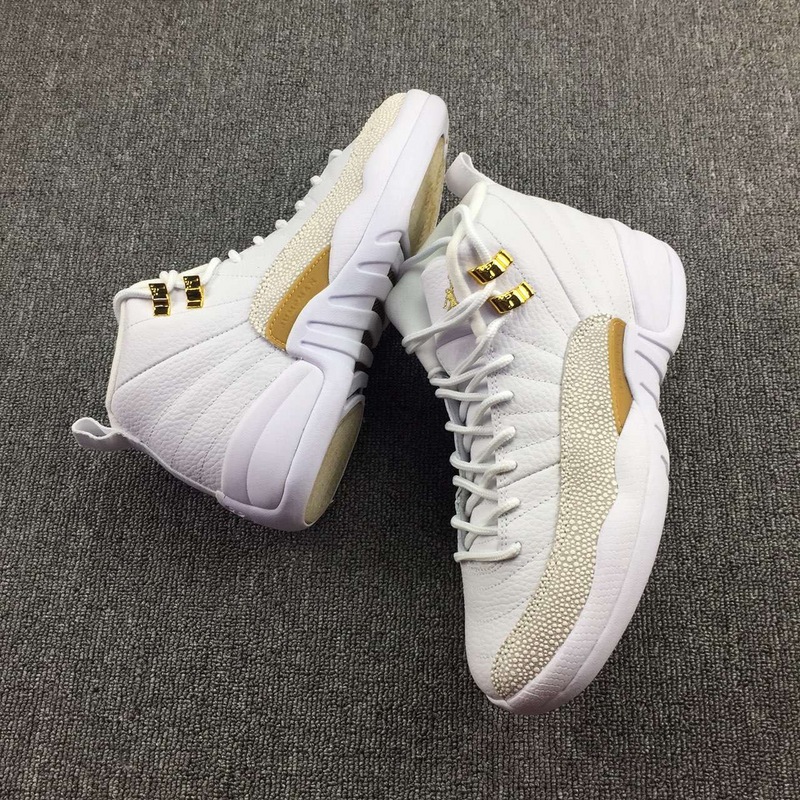 Super Max Perfect Jordan 12 OVO White GS