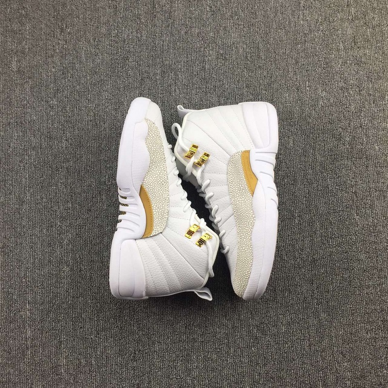 Super Max Perfect Jordan 12 OVO White GS