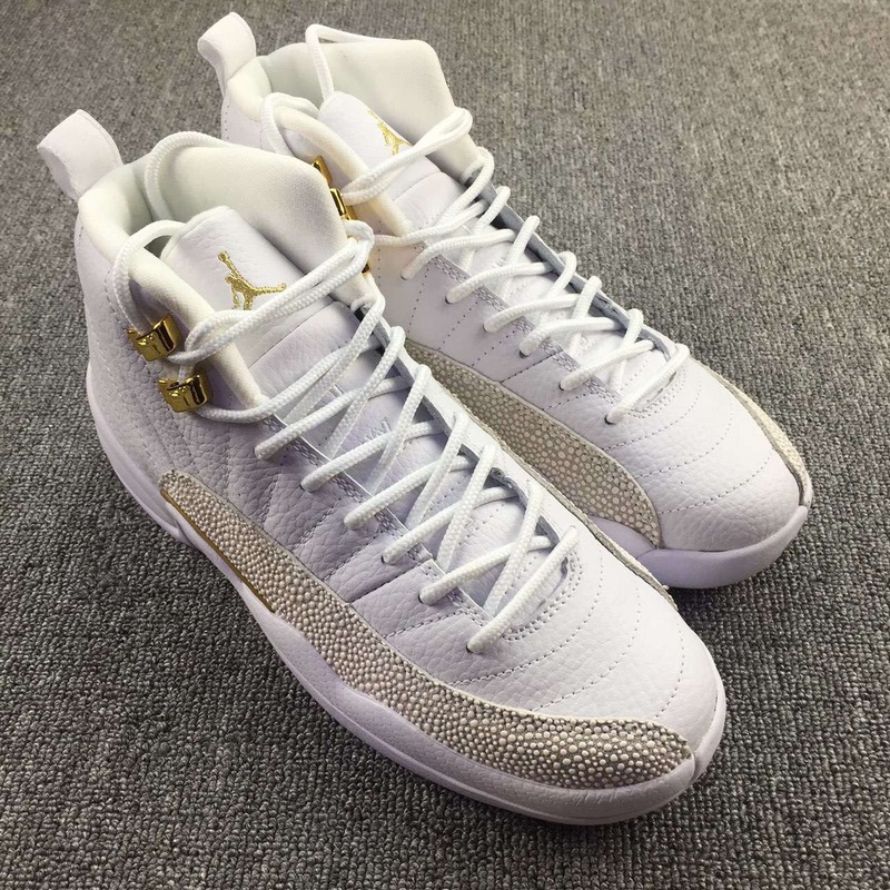 Super Max Perfect Jordan 12 OVO White GS