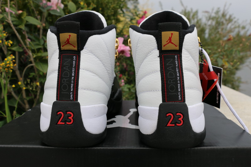 Super Max Perfect Jordan 12 Taxi (with original carbon fiber)