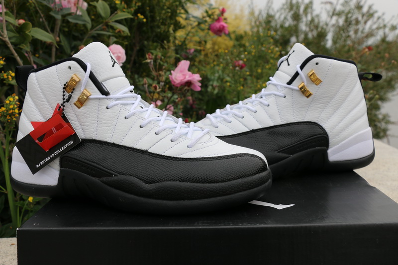 Super Max Perfect Jordan 12 Taxi (with original carbon fiber)