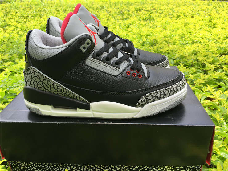 Super Max Perfect Jordan 3 Black Cement Nike