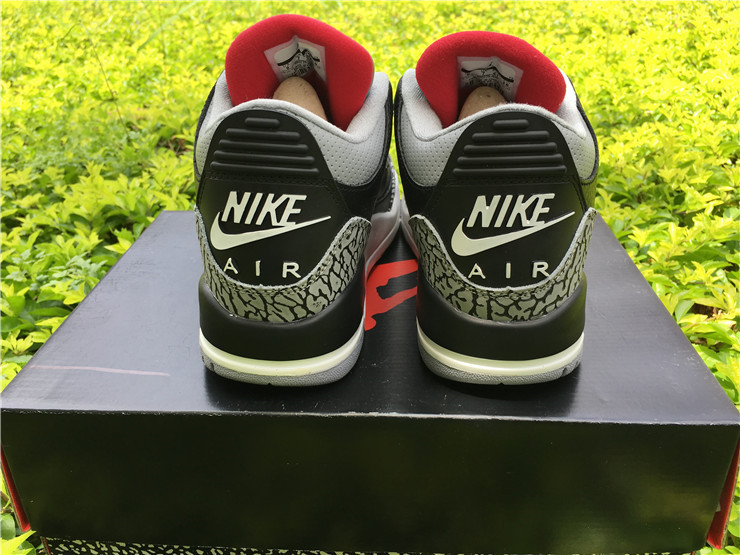 Super Max Perfect Jordan 3 Black Cement Nike