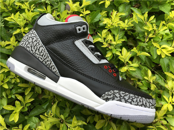 Super Max Perfect Jordan 3 Black Cement Nike