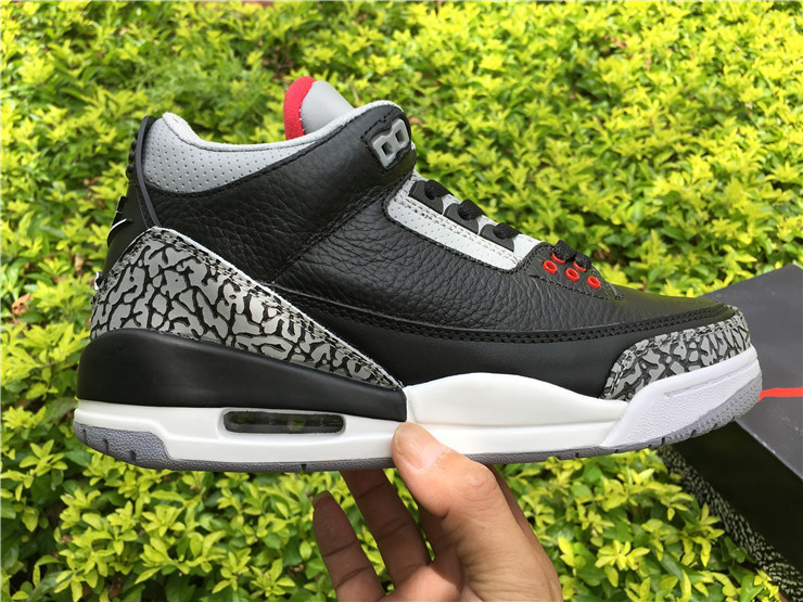 Super Max Perfect Jordan 3 Black Cement Nike