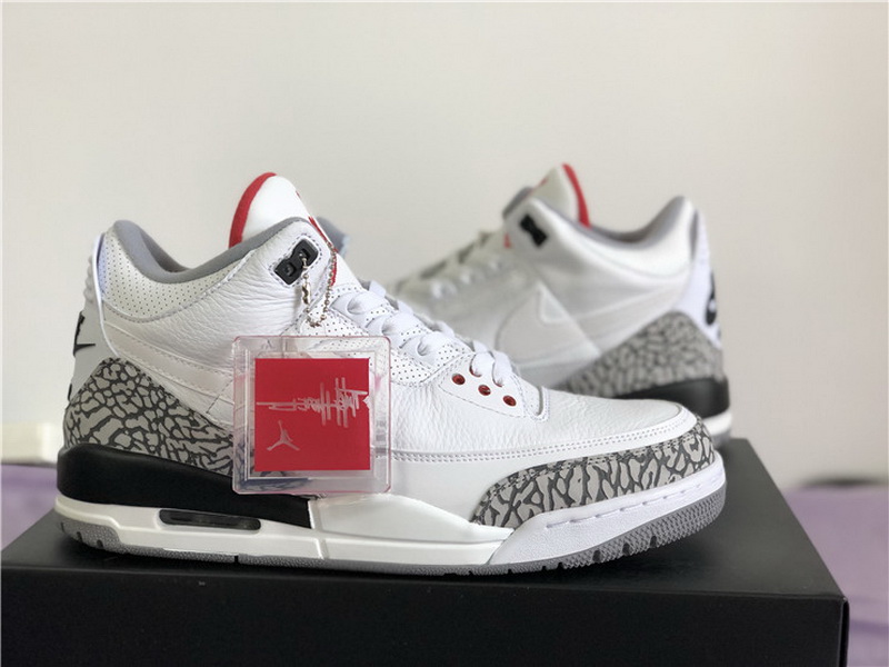 Super Max Perfect Jordan 3 JTH NRG Fire Red