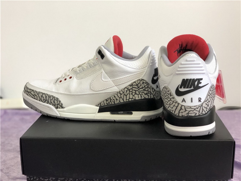 Super Max Perfect Jordan 3 JTH NRG Fire Red