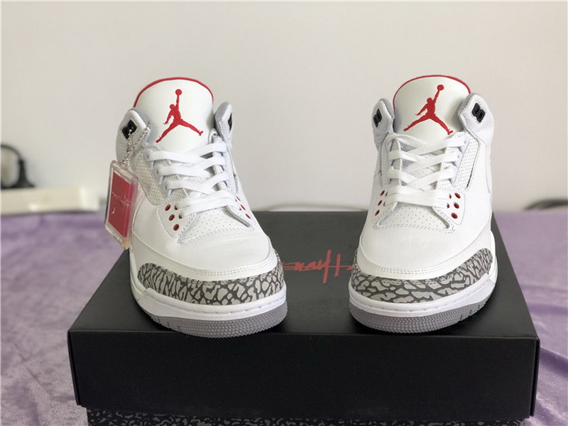 Super Max Perfect Jordan 3 JTH NRG Fire Red