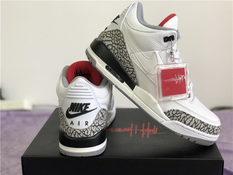 Super Max Perfect Jordan 3 JTH NRG Fire Red