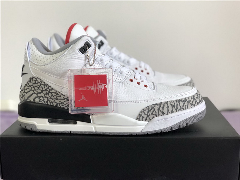 Super Max Perfect Jordan 3 JTH NRG Fire Red