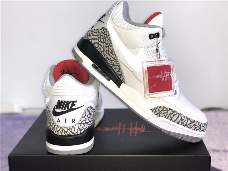 Super Max Perfect Jordan 3 JTH NRG Fire Red